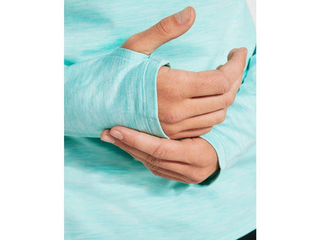 Tréningová mikina MEL tyrkysovo modrá