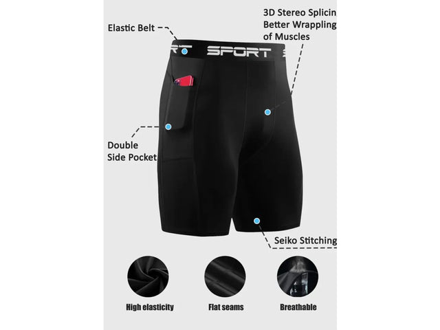 Kompresní kraťasy SPORT