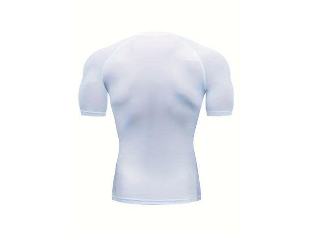 Krátke kompresné tričko TT biela