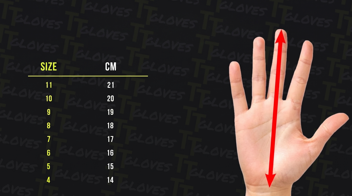 Ako vybrať správnu veľkosť brankárskych rukavíc?