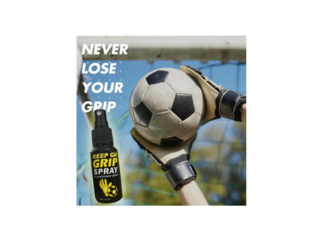 Goalkeeper grip spray