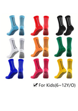 Junior grip socks Argyle